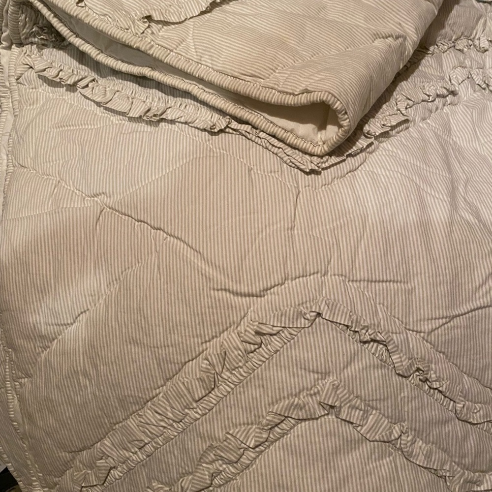 Twin XL quilt and pillow sham set